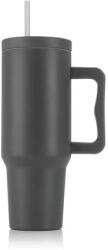  Termoszbögre, 1, 2 l, szívószállal, füllel, szürke 1605TER030 (1605TER030)