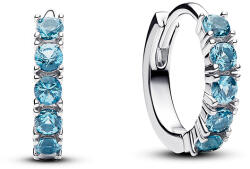 Pandora Világoskék Huggie fülbevaló (293849C01)