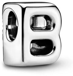 Pandora Moments B betű ezüst charm (797456)