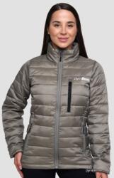 GymBeam Puffer női kabát Vetiver/Black XL