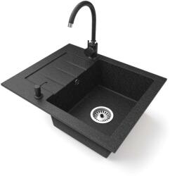 NERO Monza - Gránit Mosogatótálca Szett - 57cm - pepita - 59 900 Ft