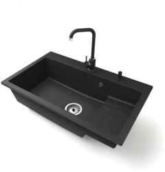 NERO Italia NERO Boss Gránit Mosogató - 80 cm - pepita - 72 800 Ft