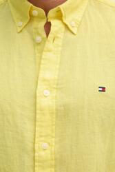 Tommy Hilfiger риза мъжка от лен (MW0MW41530) - answear - 132,98 лв