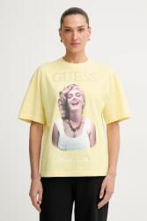 Guess tricou oversized pentru femei, din bumbac MARILYN MONROE PPY2-TSD17B_11X (W6BI52.K6659)