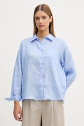 Sisley cămașă pentru femei, din in PPY2-KDD0LU_50X (51G1LQ0AU)