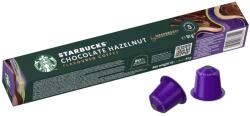 Starbucks Capsule de cafea Starbucks by Nespresso cu aromă de ciocolată și alune, 10 buc