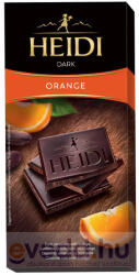 HEIDI Táblás Étcsokoládé 80Gr Dark&Orange