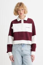 Marc O'Polo hosszúujjú női pamut - burgundia S - answear - 22 990 Ft