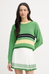 Lacoste pulóver női gyapjú hozzáadásával - zöld 34