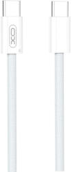 XO kábel NB-Q260B PD USB-C - USB-C 1, 5m white 60W (6920680853595)
