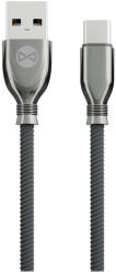 Forever Tornado kábel USB - USB-C 1, 0 m 3A fekete (152097)