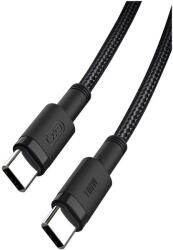 XO kábel NB-Q199 PD USB-C - USB-C 1, 5m 100W Fekete (6920680824687)