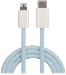 Maxlife MXUC-06 USB-C-Lightning kábel 20W 1, 0 m kék nylon (158616)