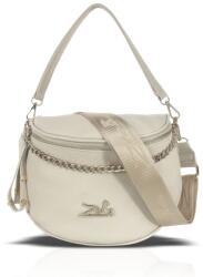  Zellia Női Oldaltáska 23050 Beige - Arany K (12549870)