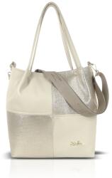  Zellia Női Válltáska Zlb449 Beige-Rosegold - Ch - (18307740)