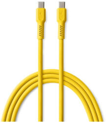  COLORUM USB-C-USB-C kábel 1, 8 m 3A CK60-CC-05 sárga (156586)