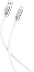 XO Cable NB251 USB-microUSB kábel 1, 0 m 6A fehér (NB251)
