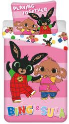  Bing Playing Together ágyneműhuzat 140×200cm, 70×90 cm (JFK041291) - ostore