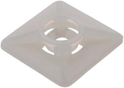 SapiSelco Set suporti cu adeziv patrat mare 27x27mm alb 100buc BAS. 2MT. 508 SapiSelco Italy (BAS.2MT.508)