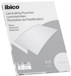 Ibico Lamináló fólia IBICO A/4 216x303mm 75-80 mikron fényes 100/dob (627308) - fotoland