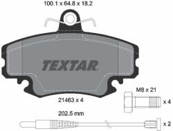 TEXTAR Fékbetét készlet TEXTAR 2146304 for RENAULT, DACIA, PEUGEOT, CITROËN, … (2146304)