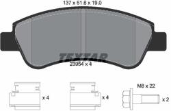 TEXTAR Fékbetét készlet TEXTAR 2395401 for PEUGEOT, CITROËN, OPEL, DS, … (2395401)