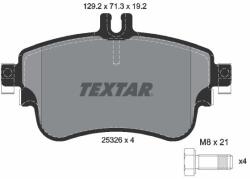 TEXTAR Fékbetét készlet TEXTAR 2532601 for MERCEDES-BENZ (2532601)