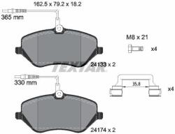 TEXTAR Fékbetét készlet TEXTAR 2413301 for CITROËN, PEUGEOT (2413301)