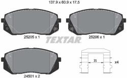TEXTAR Fékbetét készlet TEXTAR 2520501 for HYUNDAI, KIA (2520501)