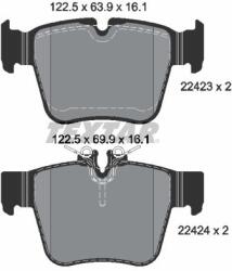 TEXTAR Fékbetét készlet TEXTAR 2242301 for MERCEDES-BENZ (2242301)