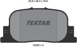TEXTAR Fékbetét készlet TEXTAR 2359201 for BYD, TOYOTA, GEELY, ENGLON, … (2359201)