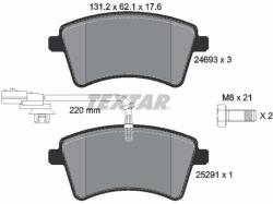 TEXTAR Fékbetét készlet TEXTAR 2469306 for RENAULT, NISSAN (2469306)