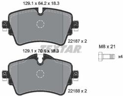 TEXTAR Fékbetét készlet TEXTAR 2218701 for MINI, BMW (2218701)