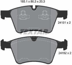 TEXTAR Fékbetét készlet TEXTAR 2415101 for MERCEDES-BENZ (2415101)