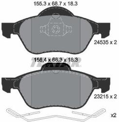 TEXTAR Fékbetét készlet TEXTAR 2453501 for RENAULT (2453501)