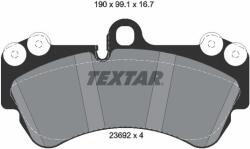 TEXTAR Fékbetét készlet TEXTAR 2369202 for VW, PORSCHE, SEAT, SKODA, … (2369202)