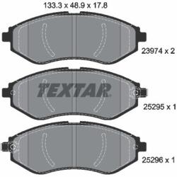 TEXTAR Fékbetét készlet TEXTAR 2397406 for CHEVROLET (2397406)