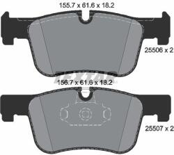 TEXTAR Fékbetét készlet TEXTAR 2550601 for BMW (2550601)