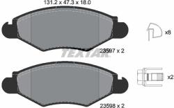 TEXTAR Fékbetét készlet TEXTAR 2359703 for CITROËN, PEUGEOT, NAZA (2359703)