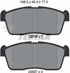 TEXTAR Fékbetét készlet TEXTAR 2350801 for SUZUKI, NISSAN (2350801)