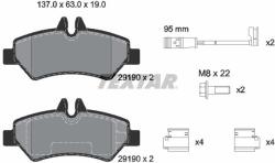 TEXTAR Fékbetét készlet TEXTAR 2919001 for MERCEDES-BENZ, VW (2919001)