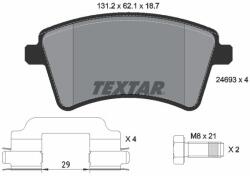 TEXTAR Fékbetét készlet TEXTAR 2469301 for RENAULT, MERCEDES-BENZ (2469301)
