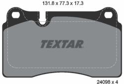 TEXTAR Fékbetét készlet TEXTAR 2409801 for VW, SEAT, SKODA, AUDI (2409801)