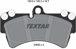 TEXTAR Fékbetét készlet TEXTAR 2369302 for PORSCHE, VW, AUDI, SEAT, … (2369302)