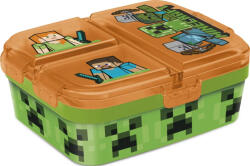  Minecraft Battle több rekeszes uzsonnás doboz, szendvicsdoboz XL (STF40499) - oliviashop