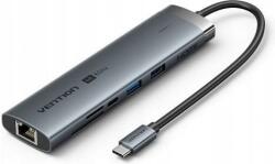 Vention Usb-c dokkoló állomás 9in1 Vention 4K 60Hz 100W Pd 0.15m (TGVHB)