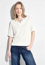 CECIL Ing - OTLT Solid Shirt with Printed Strin 2405 SLE06