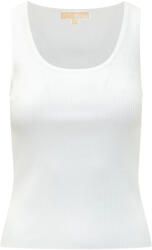 Michael Kors Top Racer Back Scoop Nk Tank MS661545ZV 100 white
