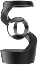 Flippy Jucarie Fidget pentru Adulti, Flippy, Giroscop Levitant de Birou, Jucarie Anti-Stres pentru Adulti, Spinner Flotant cu Iluzie Optica Hipnotica, 65x42x42 mm, 145 gr, Negru (TEO-167141)