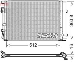 DENSO Condensator, climatizare DENSO DCN43019 (DCN43019) - automobilus